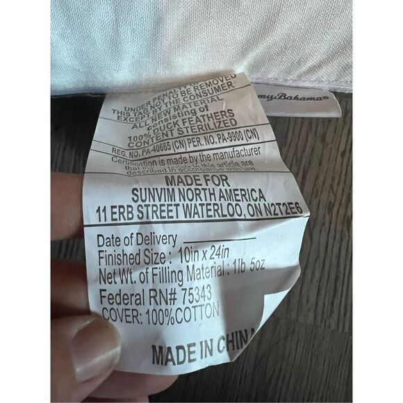 Tommy Bahama Tractor Hauling Pumpkins Decorative Pillow 9” X 23” - Picture 10 of 12